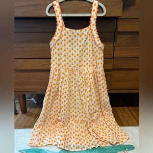 Emile et Ida Tangerine Print  Dress